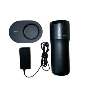 Ember Smart Heated Temperature Control Travel Mug 12oz Black w/ Charger
